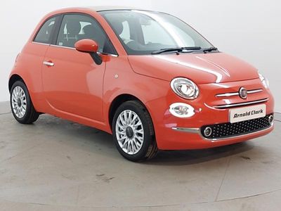 Used Fiat 500 2023 Orange Coupe