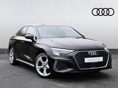 Used Audi A3 S-Line 150 HP (110 kW) 2024 Black Sedan