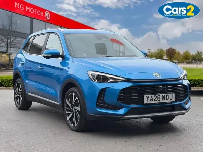 New MG ZS Trophy 2026 Blue SUV