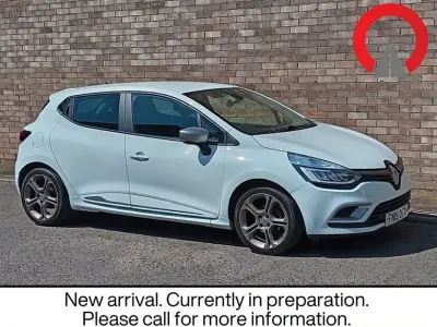 Used Renault Clio GT-Line 90 HP (66 kW) 2019 White Hatchback