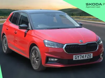 Used Skoda Fabia Colour Edition 148 HP (108 kW) 2024 Red Hatchback
