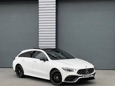 Used Mercedes CLA250e AMG Line Premium Plus 2022 White Sedan