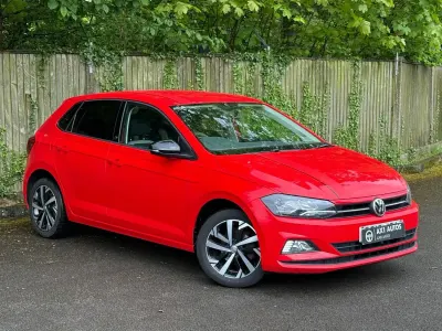 Usado VW Polo Beats 95 HP (69 kW) 2018 Vermelho Citadino