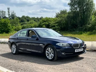 Used BMW 520 181 HP (133 kW) 2012 Blue Sedan