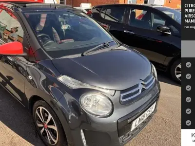 Usado Citroën C1 Flair 82 CV (60 kW) 2018 Gris Utilitario