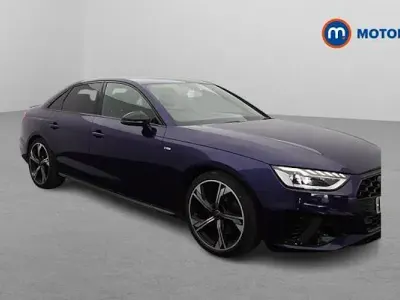Used Audi A4 Black Edition 150 HP (110 kW) 2023 Blue Sedan