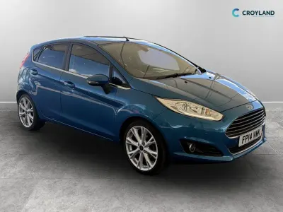Used Ford Fiesta Titanium X 125 HP (91 kW) 2014 Blue Hatchback