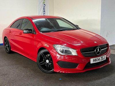 Used Mercedes CLA220 AMG 170 HP (125 kW) 2014 Red Sedan