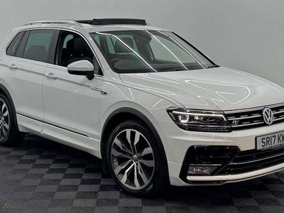 Used VW Tiguan R-line 150 HP (110 kW) 2017 White SUV