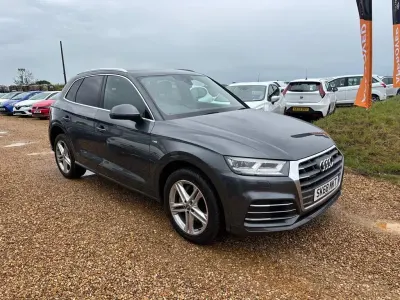 Used Audi Q5 S-Line 190 HP (139 kW) 2018 Grey SUV