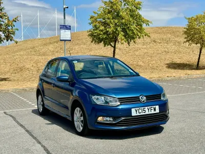 Used VW Polo SE 2015 Blue Hatchback