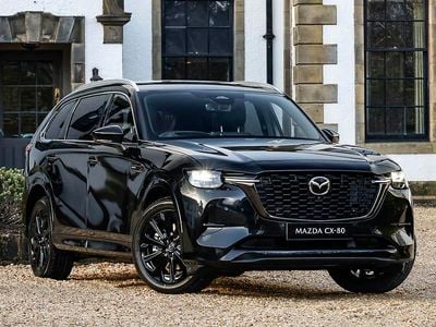 New Mazda CX-80 Homura-Line 2025 Black SUV