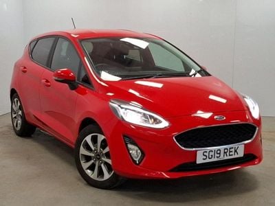 Used Ford Fiesta Trend 85 HP (62 kW) 2019 Red Hatchback