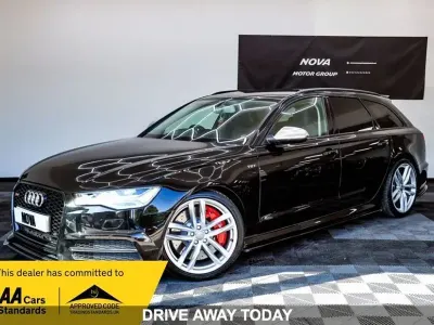 Used Audi A6 Black Edition 443 HP (325 kW) 2017 Estate