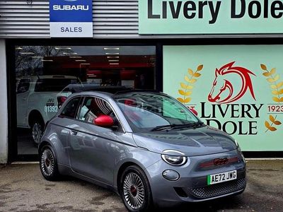 Used Fiat 500e Red 86 kW (118 HP) 2022 Grey Cabriolet