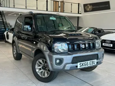 Used Suzuki Jimny SZ4 85 HP (62 kW) 2016 Black/grey SUV