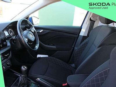 Used Skoda Scala SE 94 HP (69 kW) 2023 Blue Hatchback