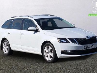 Used Skoda Octavia SE 150 HP (110 kW) 2017 White Estate