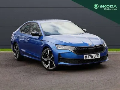 Usado Skoda Octavia SportLine 110 CV (80 kW) 2025 Azul Utilitario