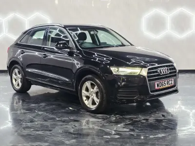 Used Audi Q3 Design 150 HP (110 kW) 2015 Black SUV