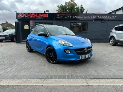 Used Vauxhall Adam 70 HP (51 kW) 2017 Blue Hatchback