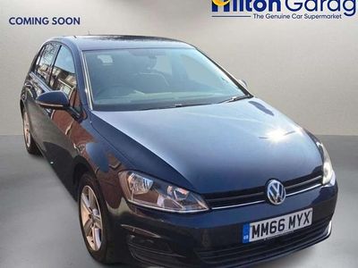 Used VW Golf VII Edition 125 HP (91 kW) 2016 Blue Hatchback