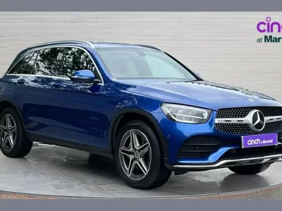 Second-hand Mercedes GLC220 AMG line 194 CP (142 kW) 2022 Albastru SUV