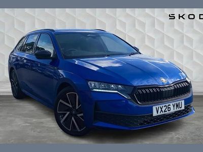 Used Skoda Octavia SportLine 147 HP (108 kW) 2026 Blue Estate