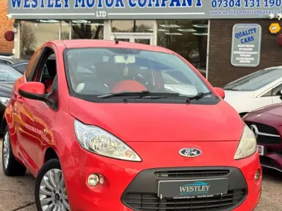 Used Ford Ka Zetec 69 HP (50 kW) 2011 Red Hatchback