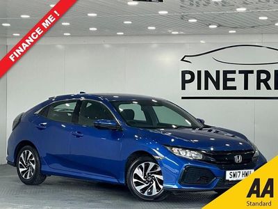 Used Honda Civic SE 129 HP (94 kW) 2017 Blue Hatchback