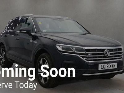 Used VW Touareg R-line 286 HP (210 kW) 2019 Blue SUV