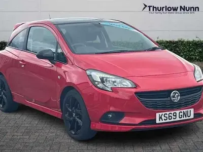 Used Vauxhall Corsa SRi 75 HP (55 kW) 2019 Lava red Hatchback