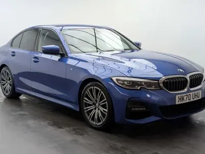 Used BMW 320 M Sport 2020 Blue Sedan