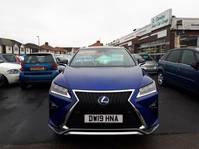 Used Lexus RX450h Sport Line 308 HP (226 kW) 2019 Blue SUV