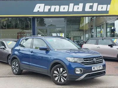 Used VW T-Cross Move 95 HP (69 kW) 2024 Blue SUV