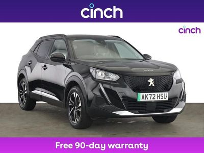 Black Used 2022 Peugeot 2008 Allure+ SUV | £13,599 (Fair price)