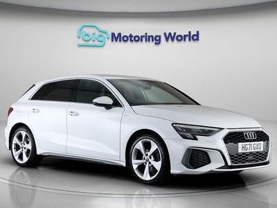 Used Audi A3 S-Line 148 HP (108 kW) 2022 White Hatchback