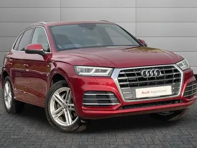 Used Audi Q5 S-Line 252 HP (185 kW) 2018 Red SUV
