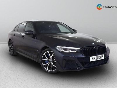 Used BMW 530 M Sport 2021 Black Sedan