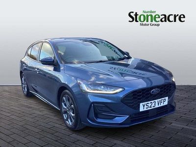 Blue Used 2023 Ford Focus ST-Line Hatchback | £12,395 (Fair price)