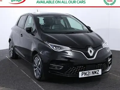 Used Renault Zoe GT-Line 100 kW (136 HP) 2021 Black Hatchback