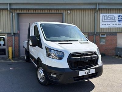 Begagnad Ford Transit 130 HK (95 kW) 2022 Vit Cab