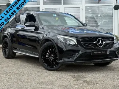 Used Mercedes GLC250 AMG Line Premium 204 HP (150 kW) 2017 Black SUV