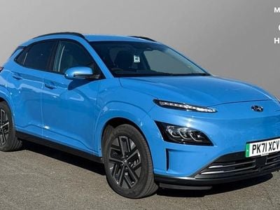 Blue Used 2021 Hyundai Kona Premium SUV | £15,091 (Fair price)