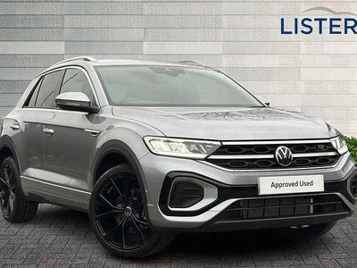 New VW T-Roc R-line 150 HP (110 kW) 2025 Pyrite silver SUV