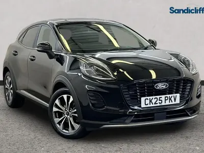 Used Ford Puma Titanium 125 HP (91 kW) 2025 Black SUV