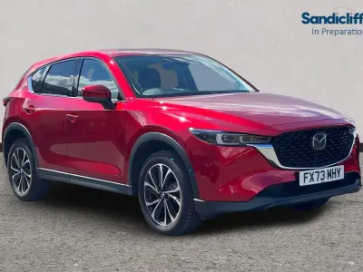 Second-hand Mazda CX-5 Exclusive-Line 165 CP (121 kW) 2023 Roșu SUV