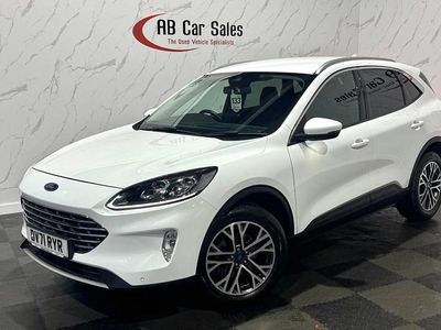 White Used 2021 Ford Kuga Titanium SUV | £16,699 (Fair price)