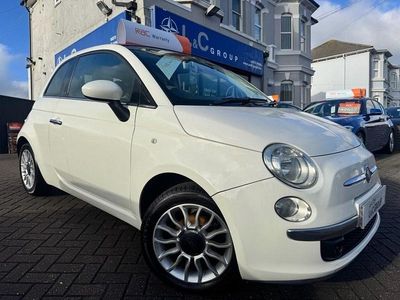 White Used 2010 Fiat 500C Lounge Cabriolet | £3,190 (A bit pricey)