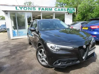 Used Alfa Romeo Stelvio Sprint 2021 Black SUV